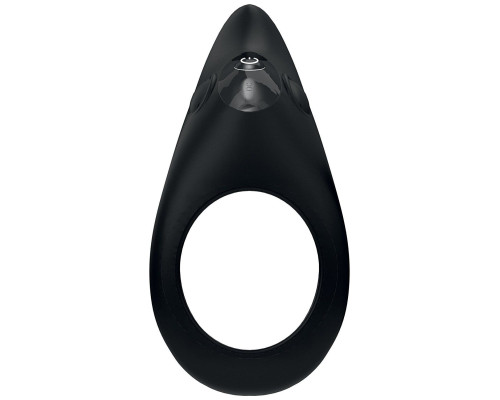 Эрекционное виброкольцо Love To Love WONDER RING с мегастимулятором клитора, перезаряжаемое