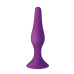 Анальна пробка з присоскою MAI Attraction Toys №35 Purple, довжина 15,5 см, діаметр 3,8см