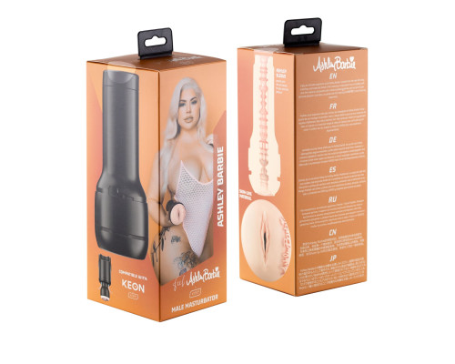 Мастурбатор Kiiroo Feel Ashley Barbie, копія вагіни порнозірки