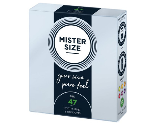 Презервативы Mister Size 47 (3 pcs)