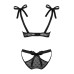 Obsessive Obsessivia 2-pcs set black L/XL
