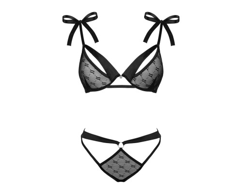 Obsessive Obsessivia 2-pcs set black L/XL