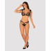 Obsessive Obsessivia 2-pcs set black L/XL