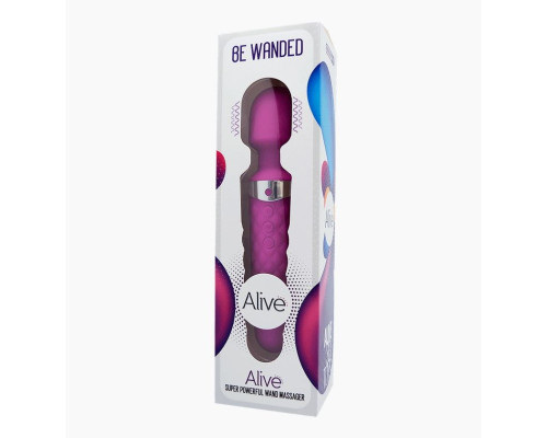 Міні-вібромасажер Alive Be Wanded Purple