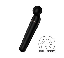 Вібромасажер мікрафон Satisfyer Planet Wand-er Black/Rosegold