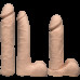 Набір для страпону Doc Johnson Vac-U-Lock Dual Density Experienced Set, діаметр 2х7см, 7,7см
