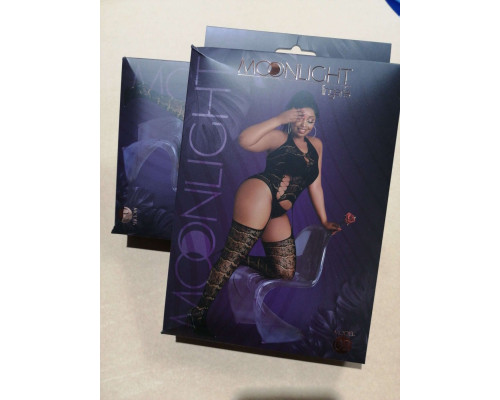 Боди Moonlight Plus Model 02 Black (мятая упаковка)
