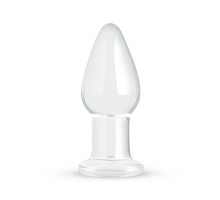 Скляна анальна пробка Gildo Glass Buttplug No. 24