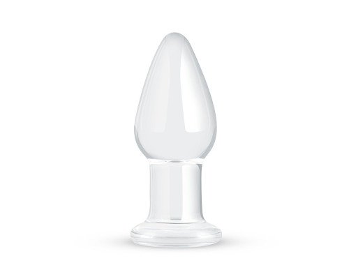 Скляна анальна пробка Gildo Glass Buttplug No. 24