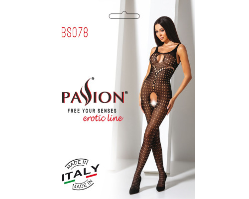 Бодистокинг Passion BS078 black