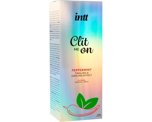 Збудливий спрей для клітора Intt Clit Me On Peppermint Tingling & Cooling Effect 12 мл