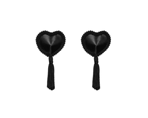 Obsessive Tassel nipple covers black