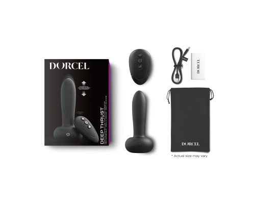 Універсальний пульсатор Dorcel DEEP THRUST, пульт ДК