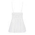 Obsessive 810-BAB-2 babydoll & thong white L/XL
