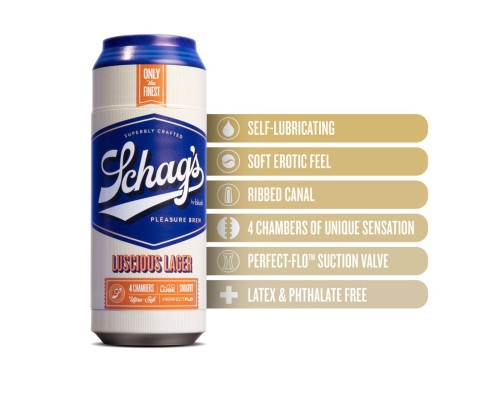 Мастурбатор Schag’s by Blush - Luscious Lager Masturbator - Frosted