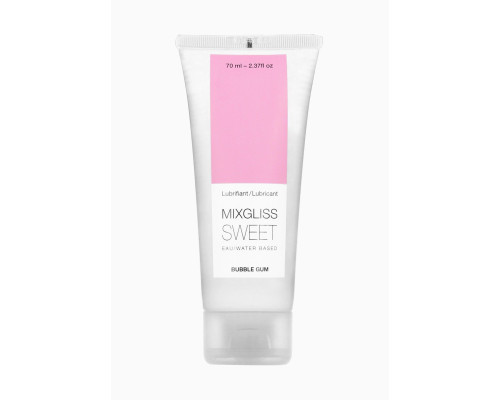Лубрикант на водной основе MixGliss SWEET BUBBLE GUM (70 мл)