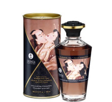 Розігрівальна олія Shunga Aphrodisiac Warming Oil – Intoxicating Chocolate (100 мл) без цукру