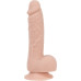 Реалістичний фалоімітатор на присосці ADDICTION - Mark 7,5″ Dildo With Balls, Beige