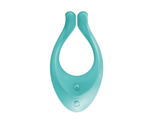 Вібратор для пар Satisfyer Endless Love Turquoise, 3 незалежні мотори, багатофункціональний