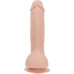 Вигнутий фалоімітатор на присосці ADDICTION - BRAD 7,5″ Dildo With Balls, Beige
