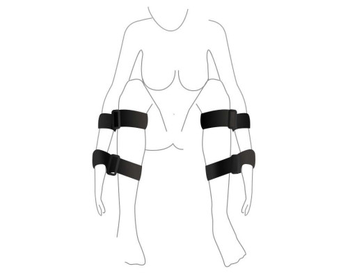 Набір для фіксації Art of Sex - BDSM Hands to feet Simple