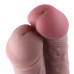 Подвійний дилдо для секс-машин Hismith 8.5” Two Cocks One Hole Silicone Dildo