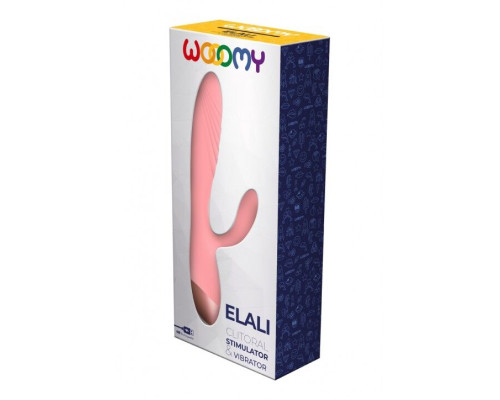 Вібратор-кролик Wooomy Elali Pink Rabbit Vibrator