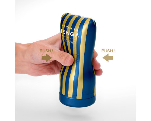 Мастурбатор Tenga Premium Soft Case Cup (м’яка подушечка), стискається