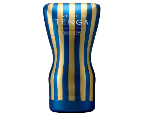 Мастурбатор Tenga Premium Soft Case Cup (м’яка подушечка), стискається