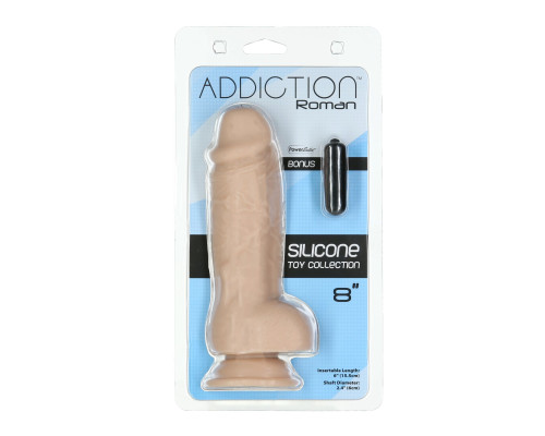 Фалоімітатор ADDICTION - Roman – 8” Girthy Dong