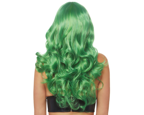 Leg Avenue Misfit Long Wavy Wig Green