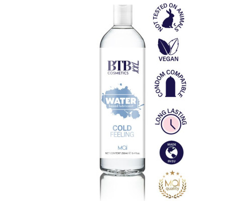 Охолоджуюча змазка на водній основі BTB COLD FEELING (250 мл)