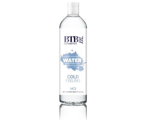 Охолоджуюча змазка на водній основі BTB COLD FEELING (250 мл)