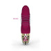 Вібратор-кролик Mystim Hop Hop Bob Fuchsia, потужний двигун, 8 режимів