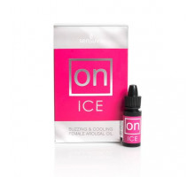 Возбуждающе капли для клитора Sensuva - ON Arousal Oil for Her Ice (5 мл) охлаждающие, до 30 минут