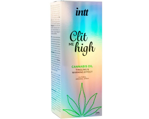 Збудливий гель для клітора Intt Clit Me On High Cannabis Oil 15 мл, сильна стимуляція