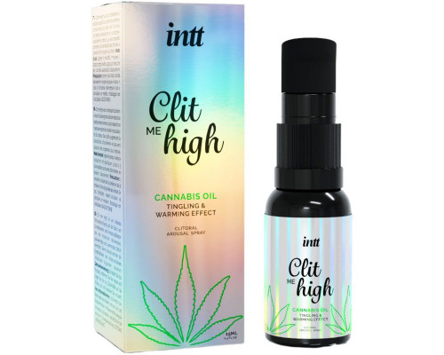 Збудливий гель для клітора Intt Clit Me On High Cannabis Oil 15 мл, сильна стимуляція