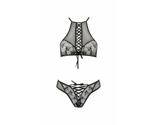 Еротичний комплект AZALIA SET black XXL/XXXL Passion