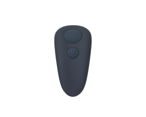 Анальна пробка з пульсацією Lux Active – Throb – 4.5" Anal Pulsating Massager, пульт ДК