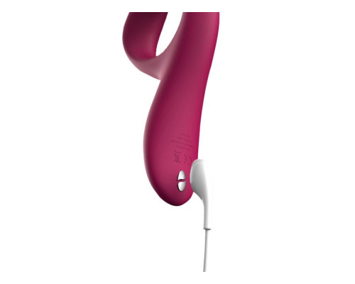 Смарт вібратор-кролик We-Vibe Nova Fuchsia, ергономічний, регульований кут нахилу стовбура