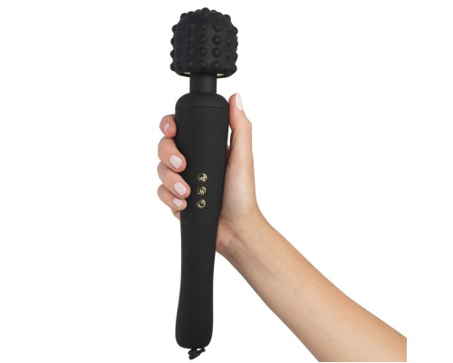 Вібромасажер Wand з трьома насадками Pornhub Spell Wand Set, потужний