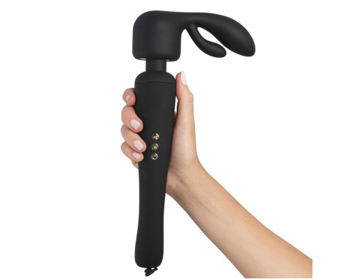 Вібромасажер Wand з трьома насадками Pornhub Spell Wand Set, потужний