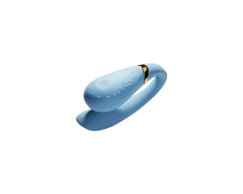Смартвібратор для пар Zalo — Fanfan Royal Blue