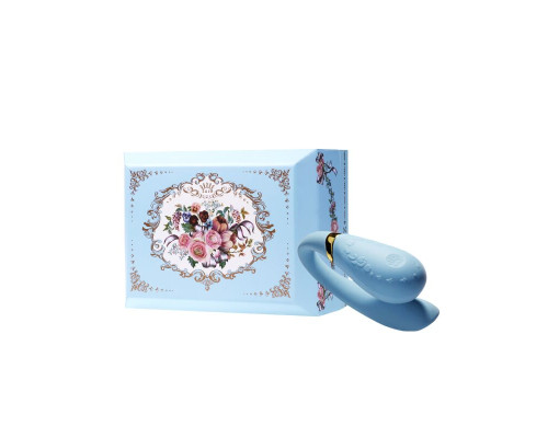 Смартвібратор для пар Zalo — Fanfan Royal Blue