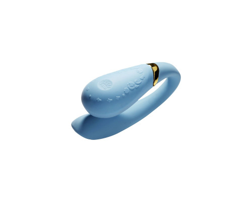 Смартвібратор для пар Zalo — Fanfan Royal Blue
