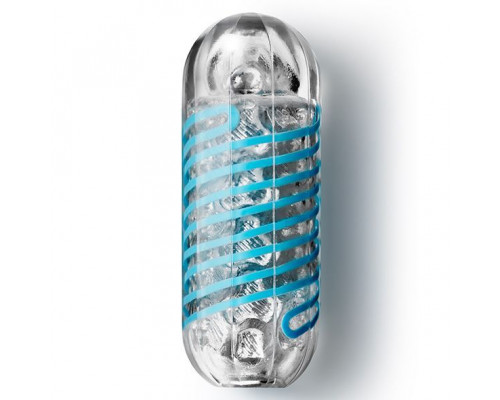 Мастурбатор Tenga Spinner 01 Tetra з пружною стимулювальною спіраллю всередині, ніжна спіраль