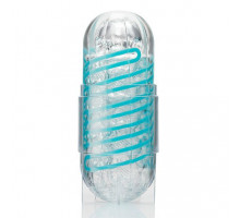 Мастурбатор Tenga Spinner 01 Tetra з пружною стимулювальною спіраллю всередині, ніжна спіраль