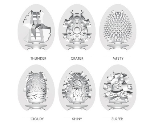 Набір Tenga Egg Hard Boild Pack (6 яєць)