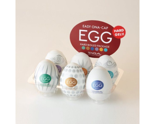 Набір Tenga Egg Hard Boild Pack (6 яєць)
