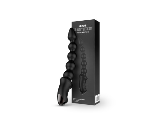 Анальний вібратор-буси Nexus BENDZ Bendable Vibrator Probe Edition, ефект пам’яті форми